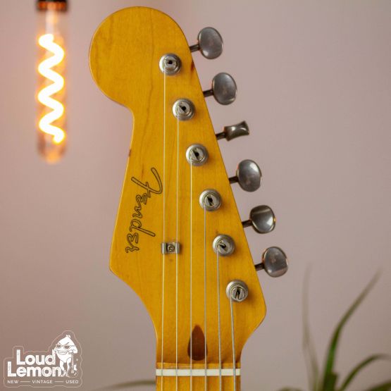 Fender Stratocaster ST57-65L Left Handed Sunburst 1993 Japan электрогитара