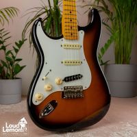 Fender Stratocaster ST57-65L Left Handed Sunburst 1993 Japan электрогитара
