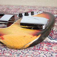 Fender Jazz Bass Sunburst 1972 USA бас-гитара
