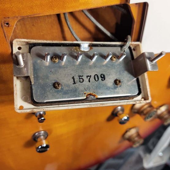 Greco Les Paul Custom EG-480R Cherry Sunburst 1975 Japan электроогитара