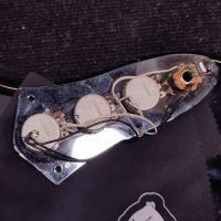 ‌Fender JB-355 Jazz Bass Black 1988 Japan бас-гитара