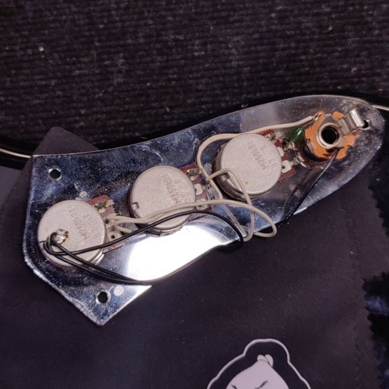 ‌Fender JB-355 Jazz Bass Black 1988 Japan бас-гитара