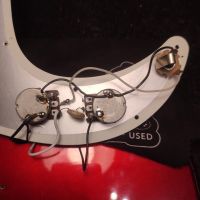 Fender PB57-55 Precision Bass Candy Apple Red 1987 Japan бас-гитара