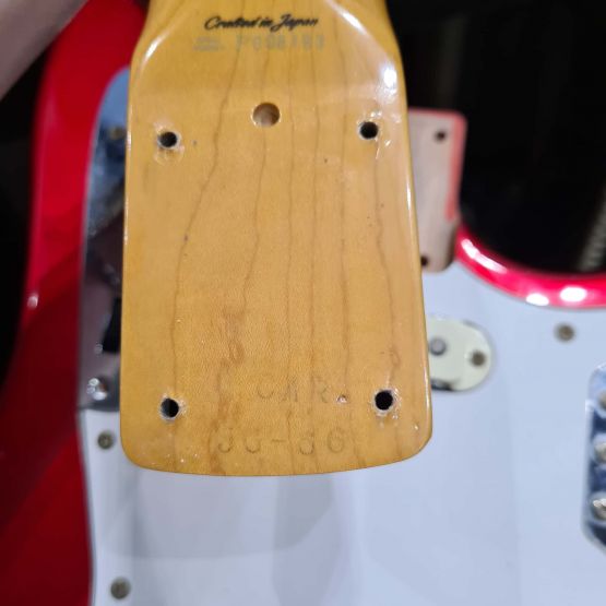 Fender Jaguar JG-66 Candy Apple Red 1999 Japan электрогитара
