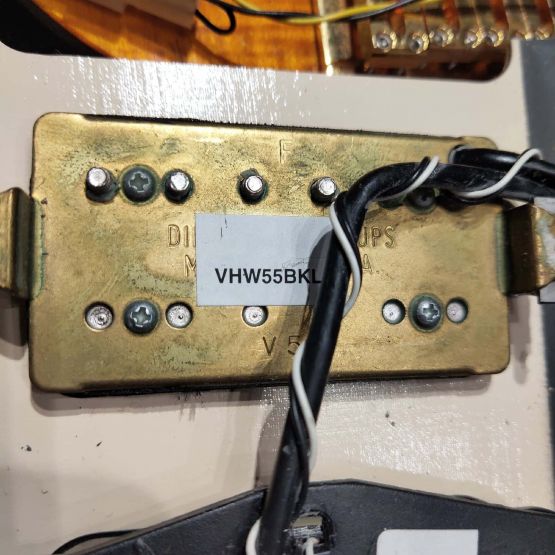 Vigier Excalibur Surfreter Special Fretless Amber 2004 France безладовая электрогитара