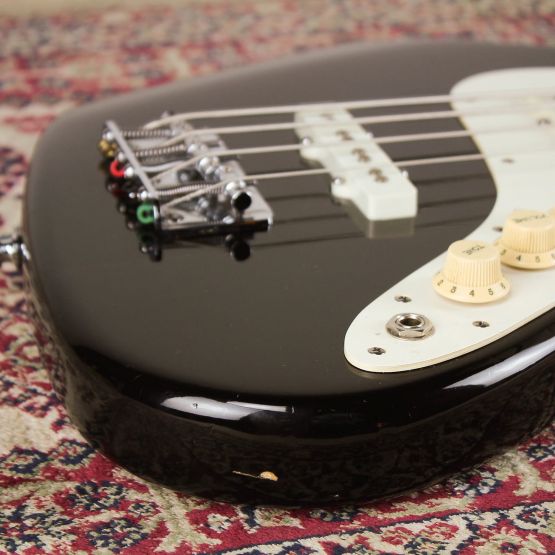 Fender Jazz Bass Black 1983 USA бас-гитара
