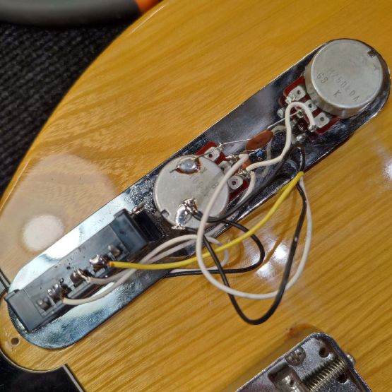 Fender CTL-50M Telecaster Butterscotch Blonde 1984 Japan электрогитара