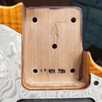 Vigier Excalibur Surfreter Special Fretless Amber 2004 France безладовая электрогитара