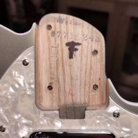 Fender American Elite Telecaster Thinline Champagne 2019 USA электрогитары