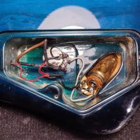 Burny ZB-85 Norio Toshiro Ziggi Signture Indigo Blue Sunburst 1990's Japan бас-гитара