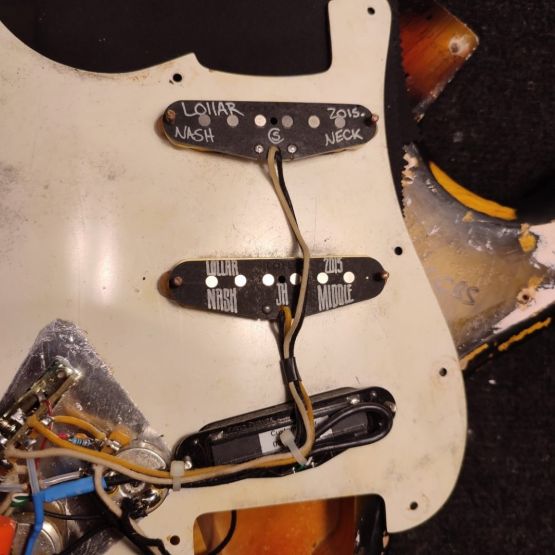 Nashguitars S67 Three Tone 2015 USA электрогитара