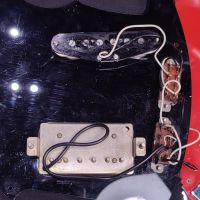 ‌Fender JT-95 Jag-Stang Fiesta Red 1997 Japan электрогитара