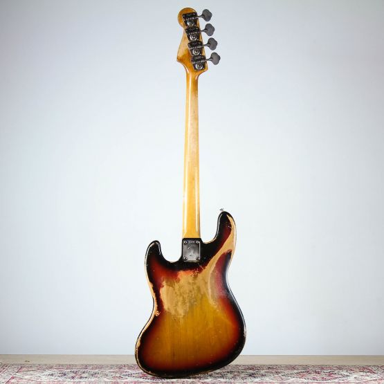Fender Jazz Bass Sunburst 1972 USA бас-гитара