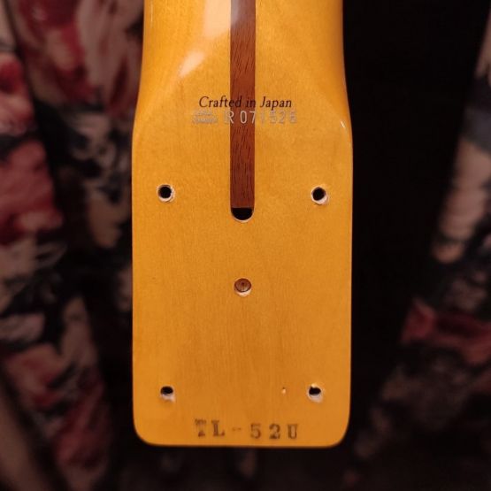 Fender TL52-80TX Telecaster Vintage Natural 2004 Japan электрогитара