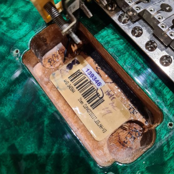 PRS Custom 24 Emerald Green 10 Top 2008 USA электрогитара