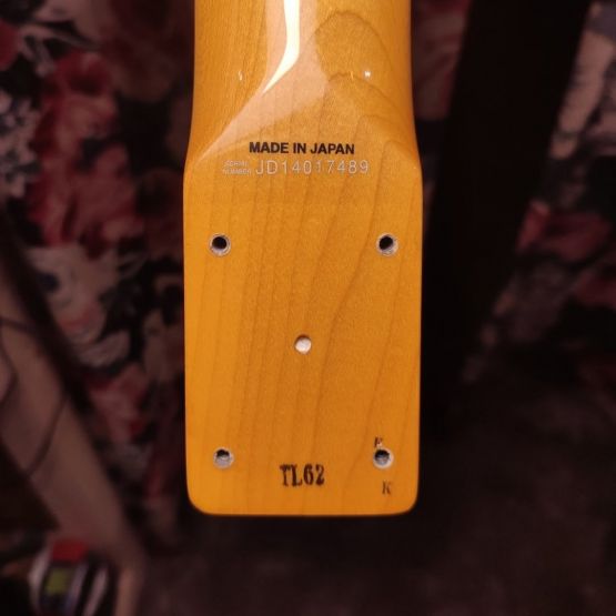 Fender TL-62B Telecaster Sunburst 2014 Japan электрогитара