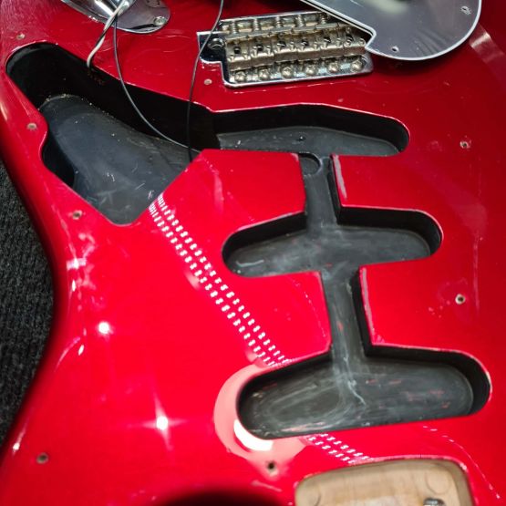 CoolZ Stratocaster ZST-1R Candy Apple Red 2011 Japan электрогитара