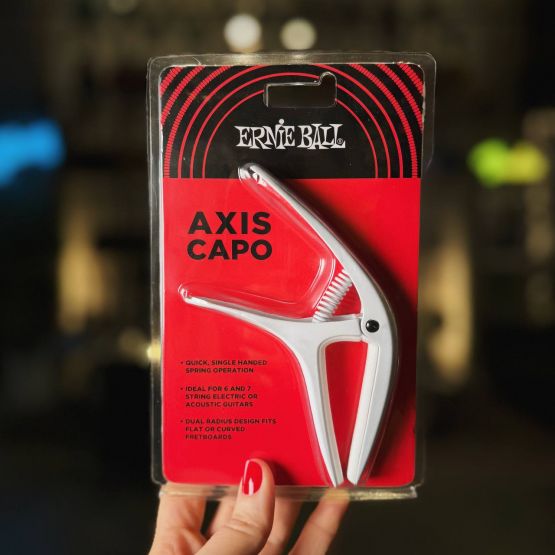 Ernie Ball 9616 Axis Capo White универсальный каподастр белый