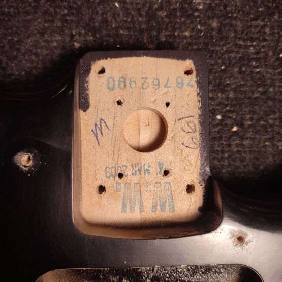 Fender Road Worn '50s Stratocaster Black 2009 Mexico электрогитара