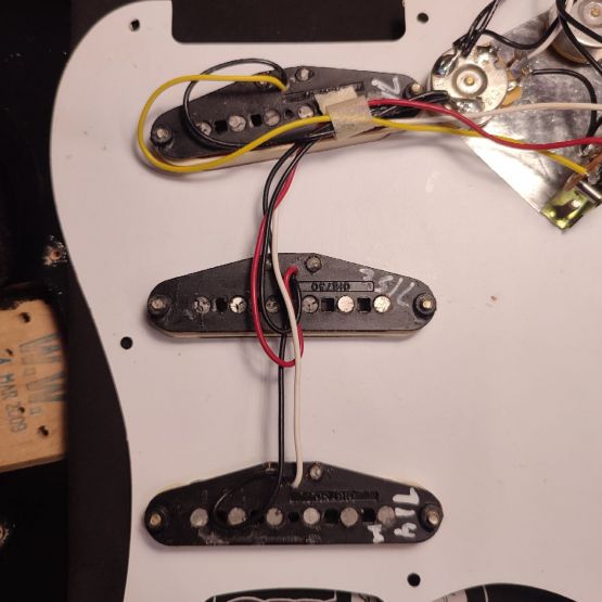Fender Road Worn '50s Stratocaster Black 2009 Mexico электрогитара