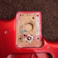 Fender American Standard Stratocaster Chrome Red 2002 USA электрогитара