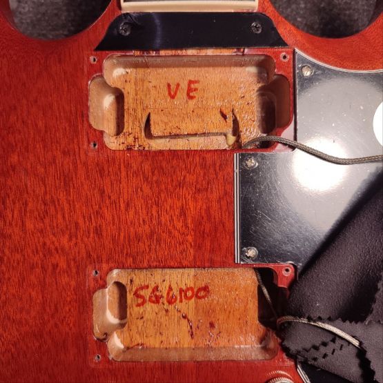 Gibson SG Standard '61 Vintage Cherry 2021 USA электрогитара