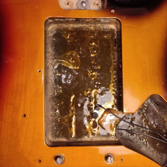 Fender Partcaster Yngwie Malmsteen Stratocaster Neck 1989, American Standard Stratocaster Body 1990 Sunburst USA электрогитара