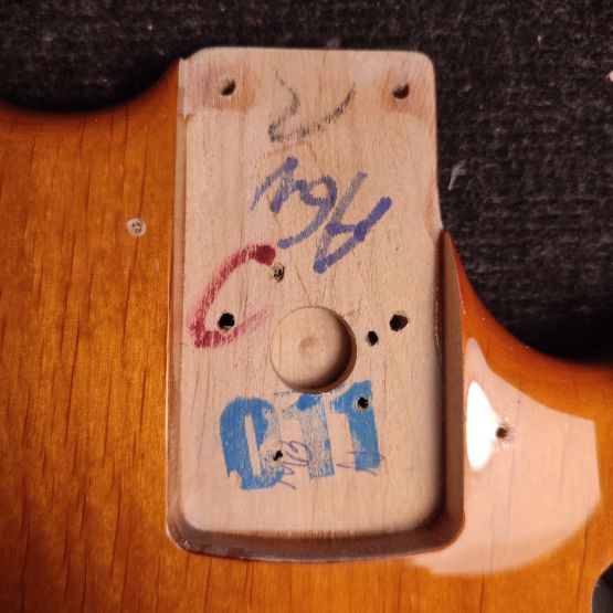 Fender Player Mustang Bass PJ Aged Natural 2022 Mexico бас-гитара
