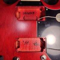 Gibson SG Standard '61 Faded Maestro Vibrola Vintage Cherry 2022 USA электрогитара