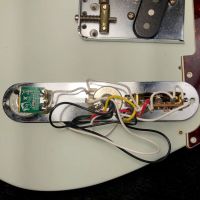 Fender American Performer Telecaster Satin Sonic Blue 2019 USA электрогитара