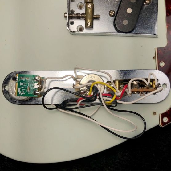 Fender American Performer Telecaster Satin Sonic Blue 2019 USA электрогитара