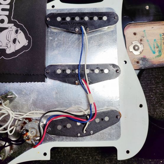 Fender American Standard Stratocaster Black 1993 USA электрогитара