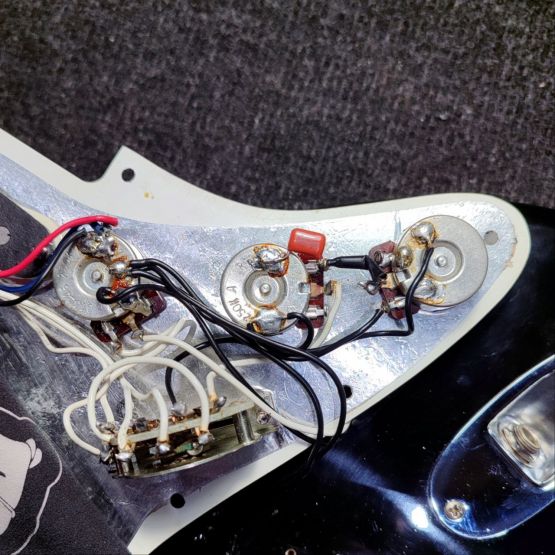 Fender American Standard Stratocaster Black 1993 USA электрогитара