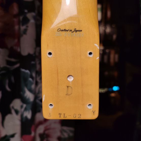 Fender TL62-65US Telecaster Vintage White 1999 Japan электрогитара