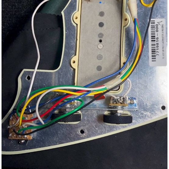 Fender American Professional II Jazzmaster Left-Hand Mystic Surf Green 2022 USA электрогитара