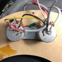 Danelectro DС-59 Bass Long Scale Black 2000's Korea бас-гитара