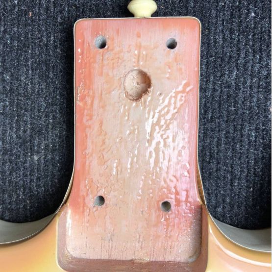 Danelectro Longhorn Bass Reissue Copper Burst 2010's China бас-гитара
