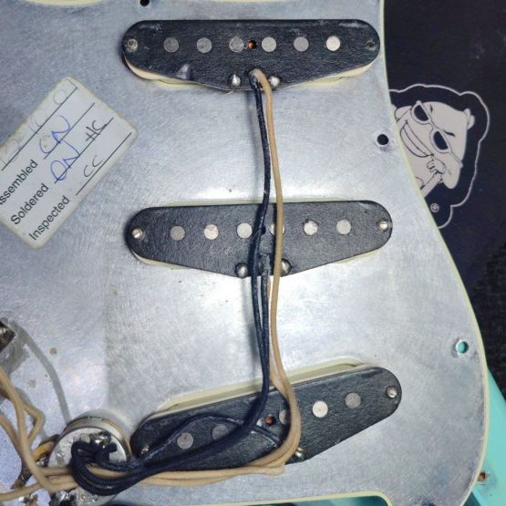 Fender AVRI '62 Stratocaster Daphne Blue 2007 USA электрогитара