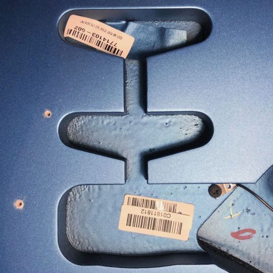 Fender American Performer Stratocaster Satin Lake Placid Blue 2019 USA электрогитара
