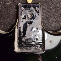 Danelectro DС-59 Bass Long Scale Black 2000's Korea бас-гитара
