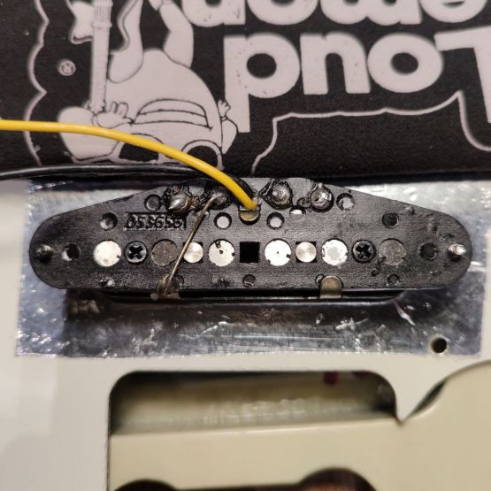 Fender American Deluxe Power Telecaster White Blonde 2001 USA электрогитара