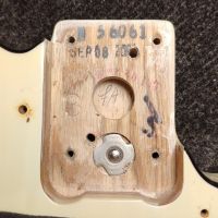 Fender American Deluxe Power Telecaster White Blonde 2001 USA электрогитара