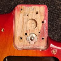 Fender American Deluxe Stratocaster Aged Cherry Burst 2003 USA электрогитара