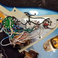 Fender American Elite Stratocaster Sky Burst Metallic 2017 USA электрогитара