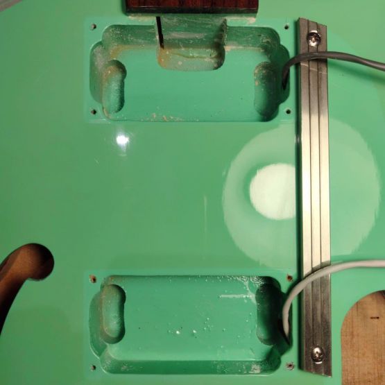 Duesenberg DJP-SP Starplayer Surf Green 2000's Germany электрогитара