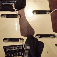 Danelectro Doubleneck 6/12 White Pearl 2000's China электрогитара
