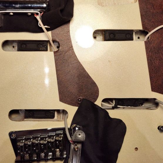 Danelectro Doubleneck 6/12 White Pearl 2000's China электрогитара