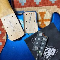 Ernie Ball Music Man StingRay EX 4 H Pearl Blue 2000 Japan бас-гитара