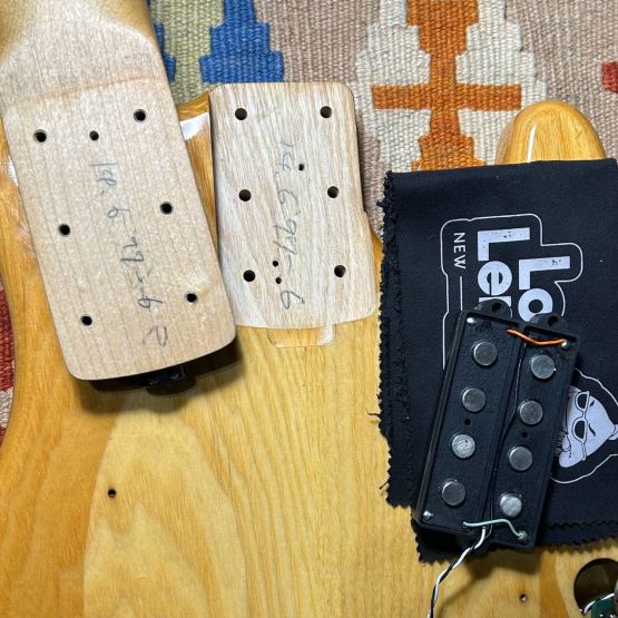 Ernie Ball Music Man StingRay EX 4 H Natural 1997 Japan бас-гитара
