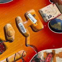 Fender American Deluxe Telecaster Aged Cherry Burst 2013 USA электрогитара
